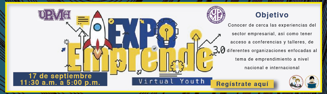 Expo Emprende International Virtual Youth 3.0